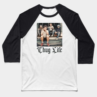 GOLDEN THUG LIFE BLAK Baseball T-Shirt